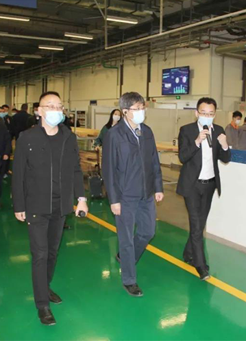 省委常委、市委书记王兆力一行莅临jdb电子试玩平台窗业指导调研