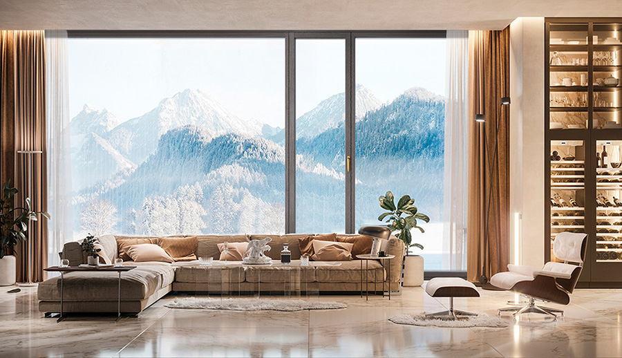 jdb电子试玩平台纤木系列铝包木窗