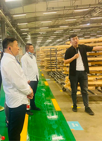 坤博地产销售团队来到jdb电子试玩平台交流学习