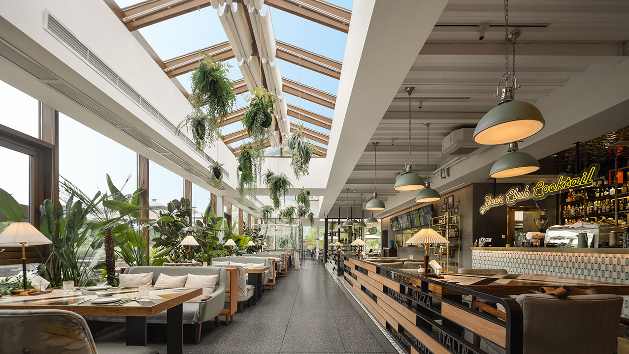 时光花园意式餐厅&jdb电子试玩平台自由拾光阳光房